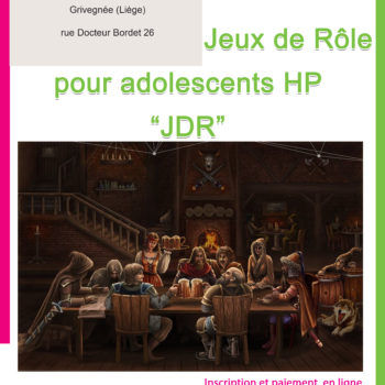 Groupe 1 : Jeux de rôle pour adolescents HP