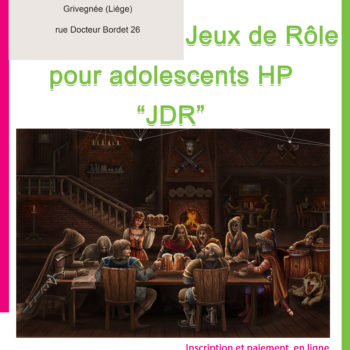 Groupe 2 : Jeux de rôle pour adolescents HP