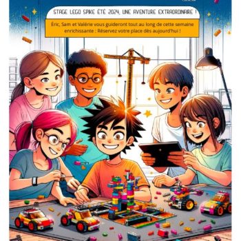 Stage LEGO Spike du lundi 15 juillet au vendredi 19 juillet 2024