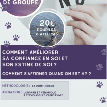 Affirmation de soi - ateliers pour personnes HP