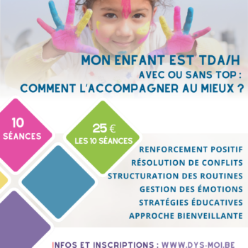 PEHP - programme d'entrainement aux habilités parentales pour enfants TDA/H avec ou sans TOP