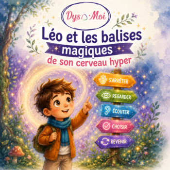 ebook "Léo et les balises magiques de son cerveau hyper" - pour enfants TDA/H