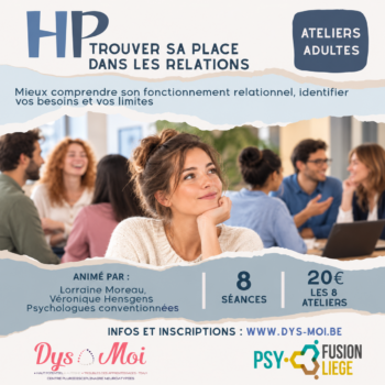 2027 - Groupe 1 - Haut Potentiel : trouver sa place dans ses relations