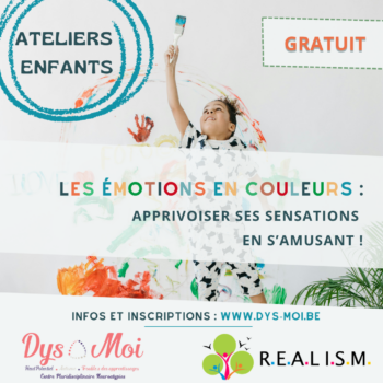 Eté 2027 (4 dates) - Les émotions en couleurs : apprivoiser ses sensations en s’amusant !
